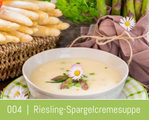 Kochschule Frankfurt Rezepte Spargel-Creme-Suppe